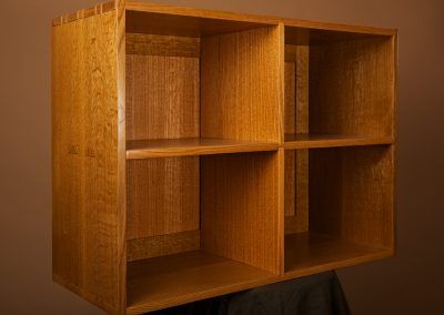 Asian simplicity solid wood bookcase