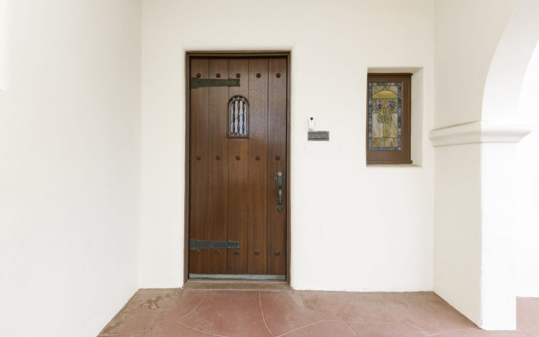 Front Door Refinish in Point Loma